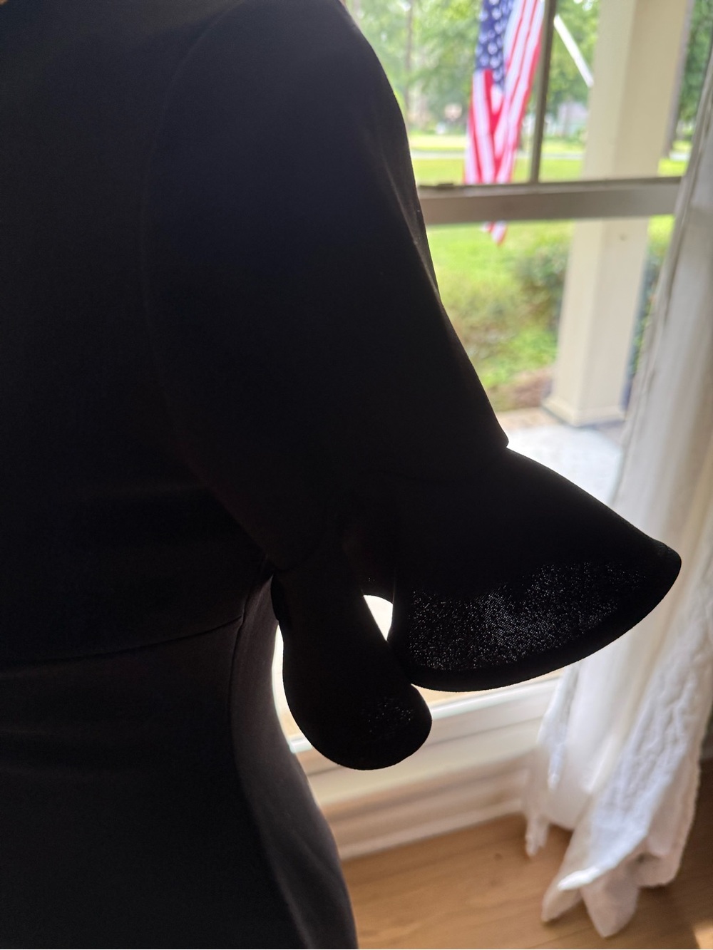 Calvin Klein Classic Black Sheath Dress - Black - Picture 3 of 3